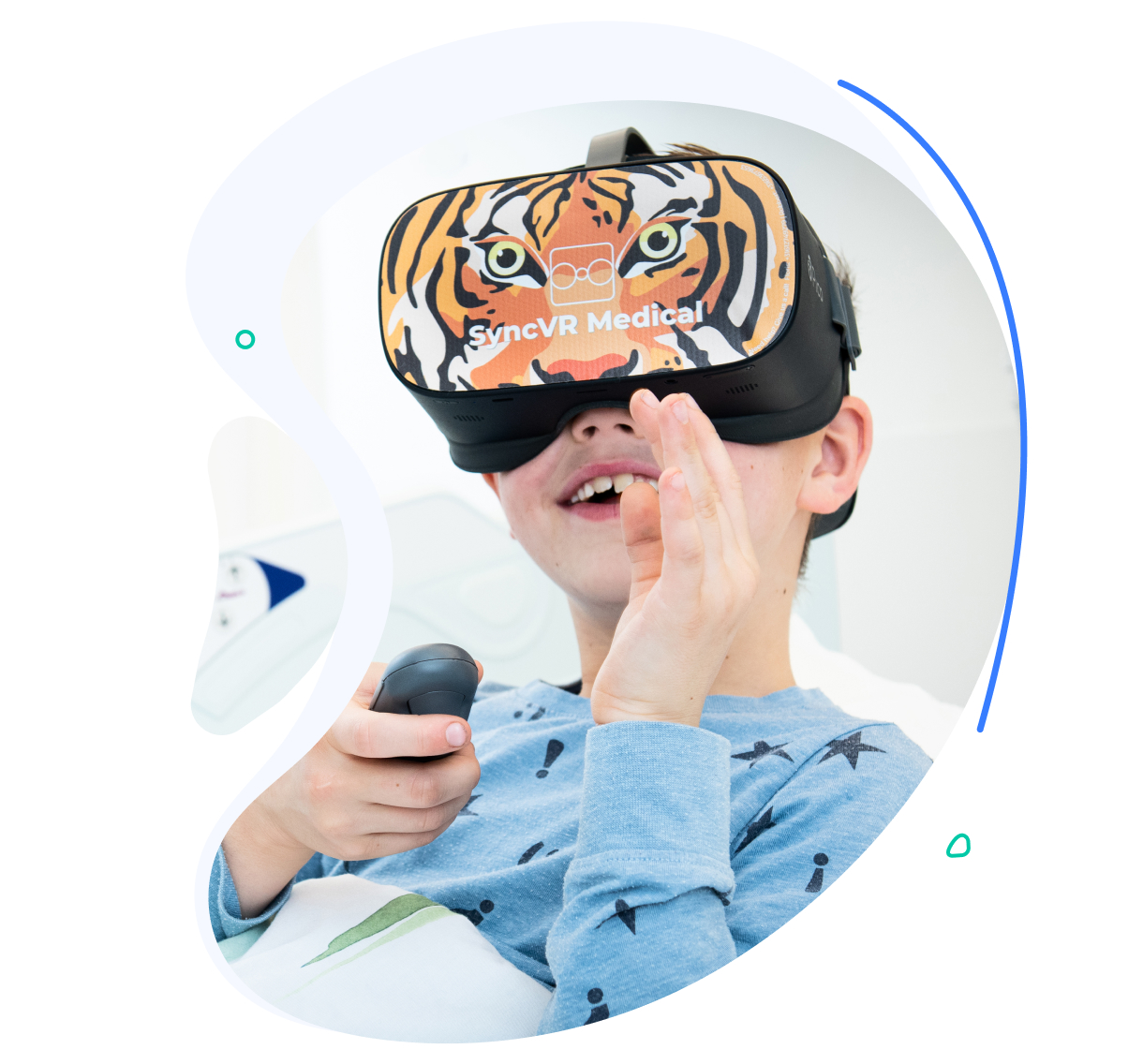 Healthcare using virtual reality